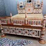 VIP Full Fancy Double Bed with 2 Side Tables