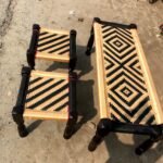 VIP Stool Bench 3 Piece Set